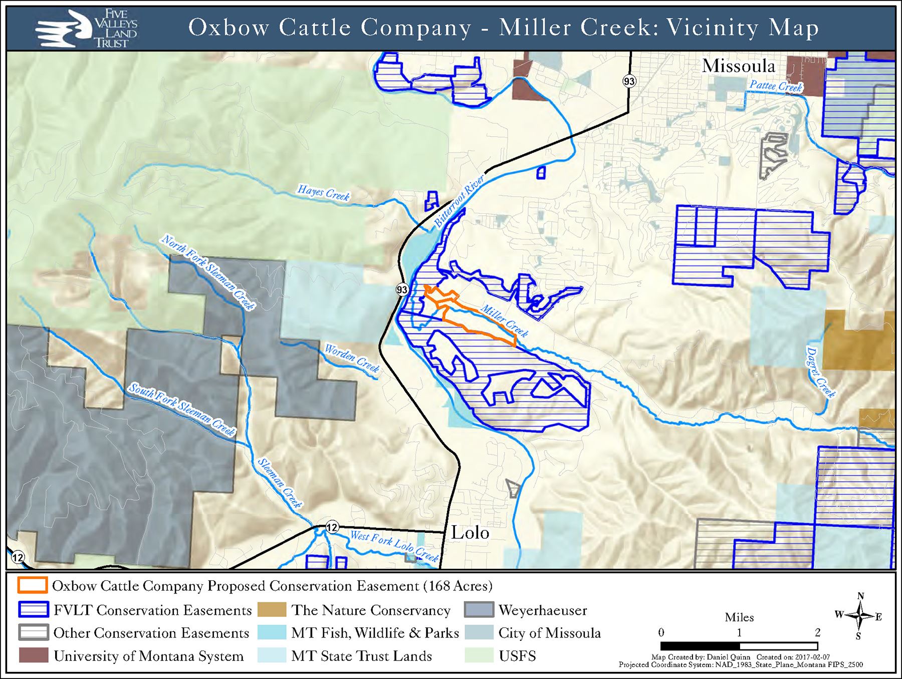 Oxbow OS Vicinity Map