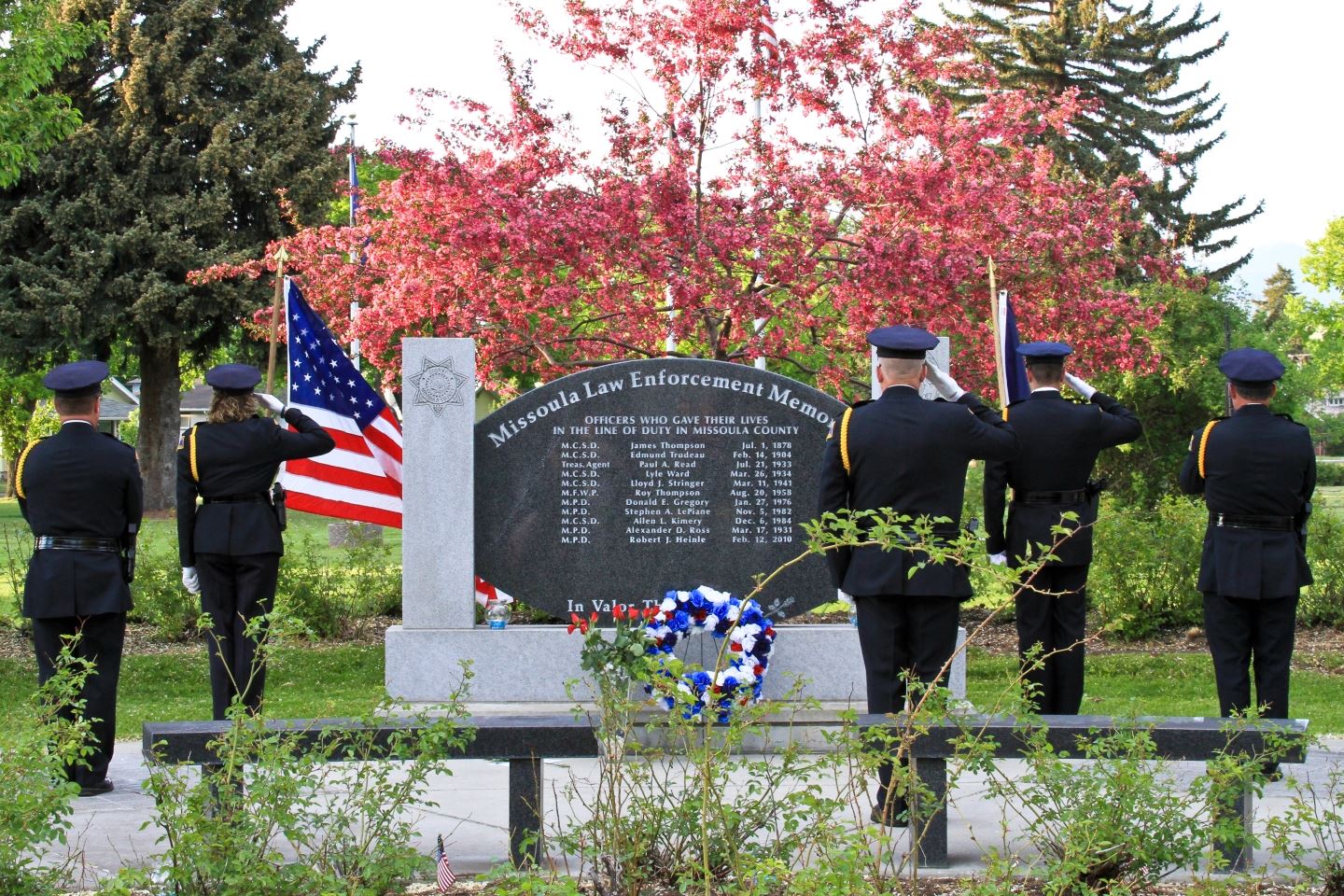 Law Enforcement Memorial Salute