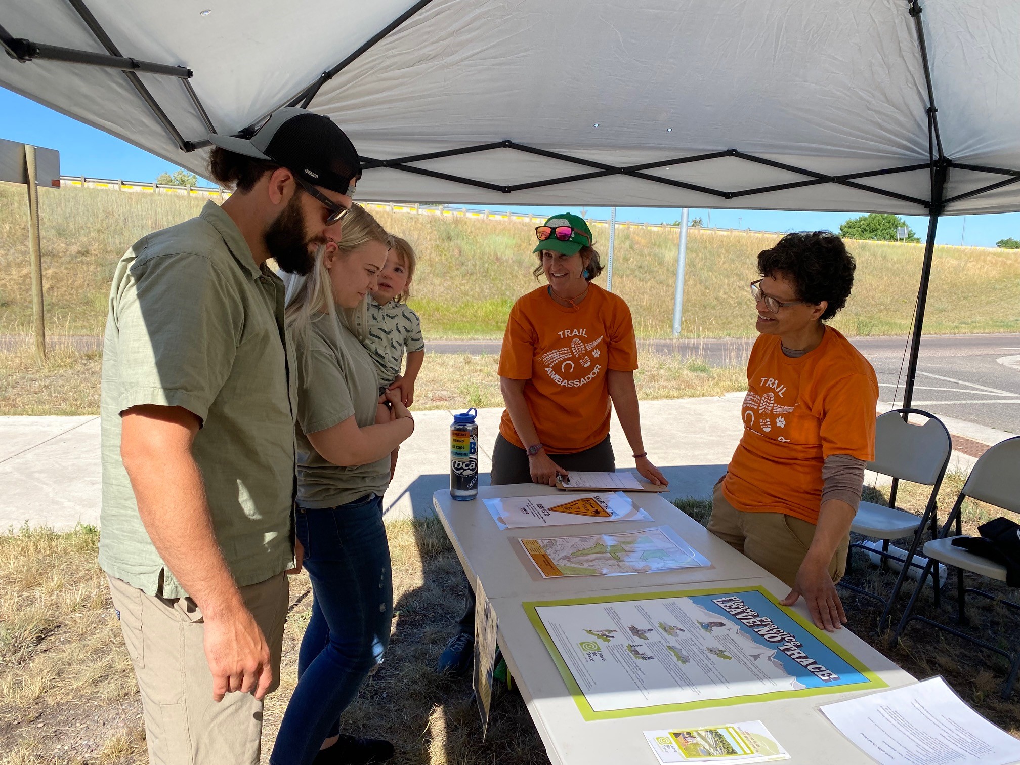 Trail Ambassadors 1 meeting with users