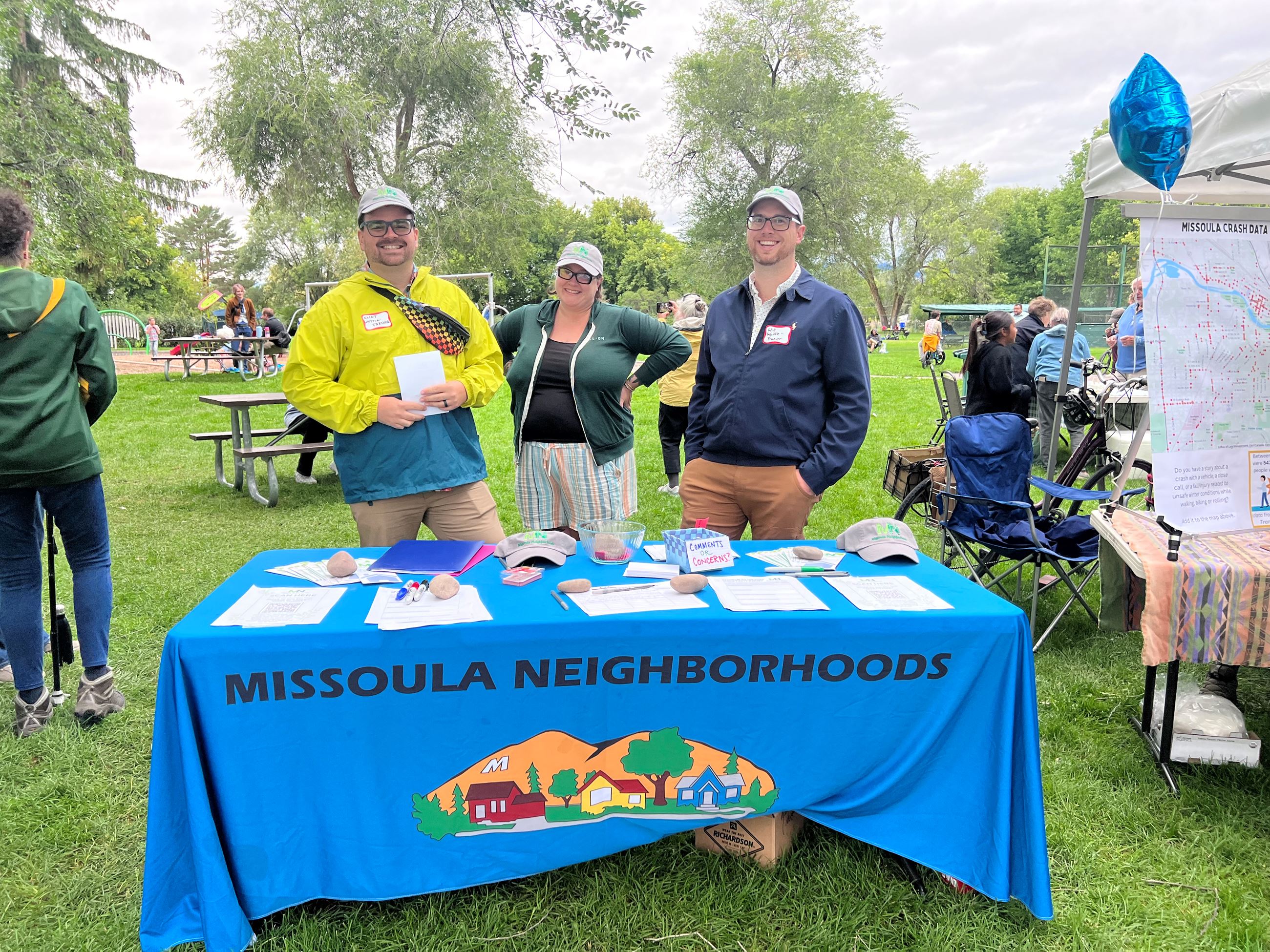 F2F Leadership Team Members (From left to right): Clint Whittle-Frazier, Jenn Worrell, and Will Whit