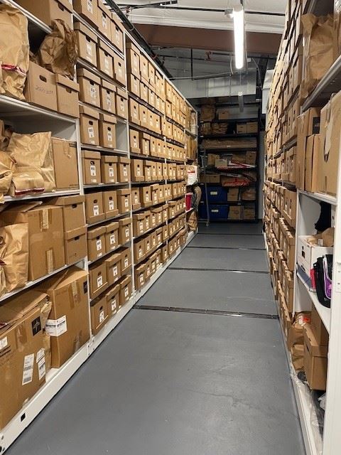 Evidence and Property Bay Aisle 